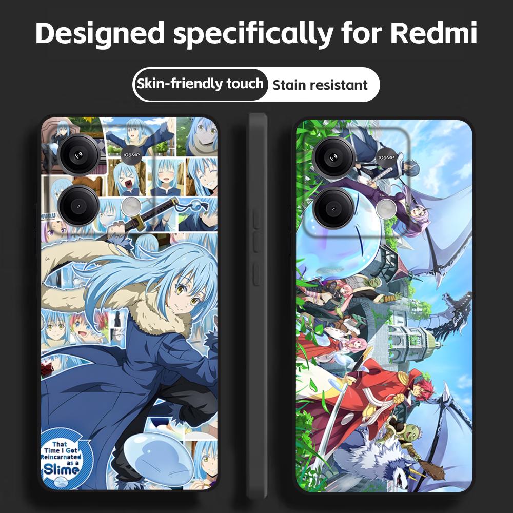 Xiaomi Redmi Note 14 - Etui na telefon Slime Anime Rimuru